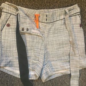 BCBG tie shorts